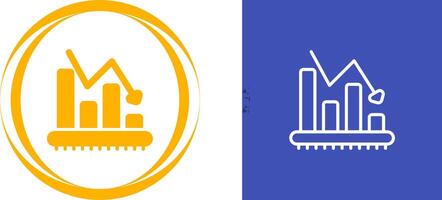 Churn Analysis Vector Icon