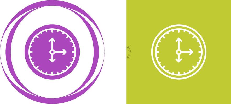 Clock Vector Icon