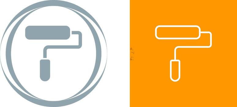 icono de vector de rodillo