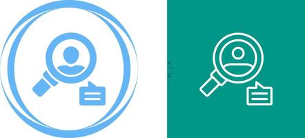 Talent Search Vector Icon