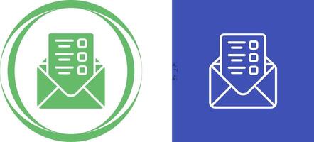 Mailing Lists Vector Icon