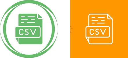 CSV Vector Icon