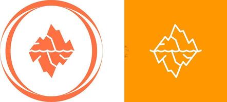 Glacier Vector Icon