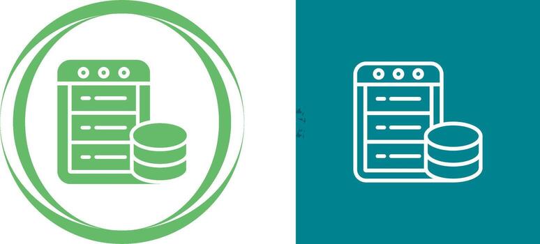 Database Vector Icon