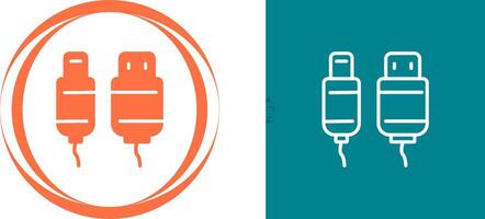 Usb Cable Vector Icon