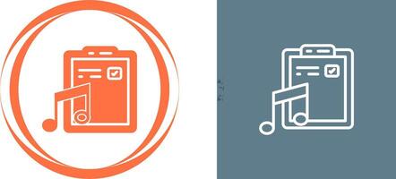 Music File Vector Icon