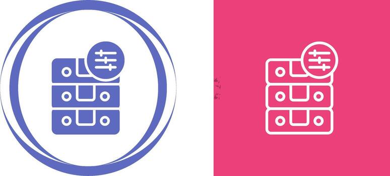 Database Vector Icon