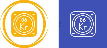 Chemical Element Vector Icon