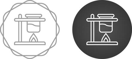 Bunsen Burner Vector Icon