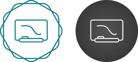 Interactive Whiteboard Vector Icon
