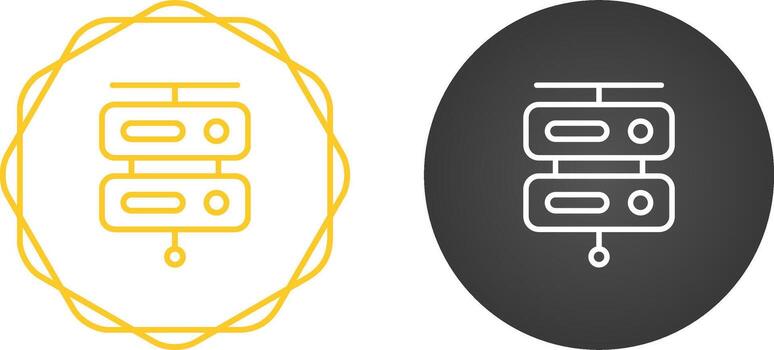 icono de vector de servidor