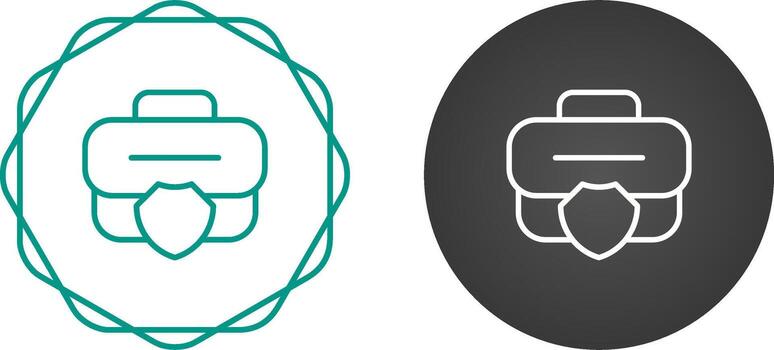 icono de vector seguro