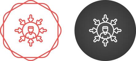 User Centricity Vector Icon