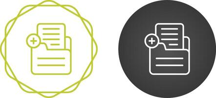 Document Add Vector Icon