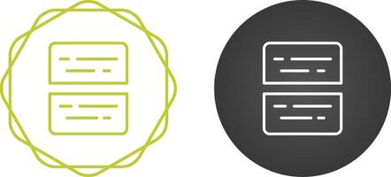 Document Split Vector Icon