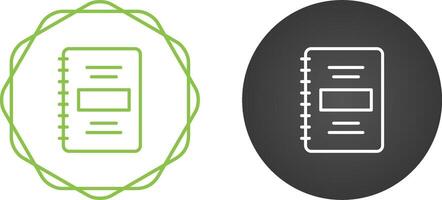 Notebook Vector Icon