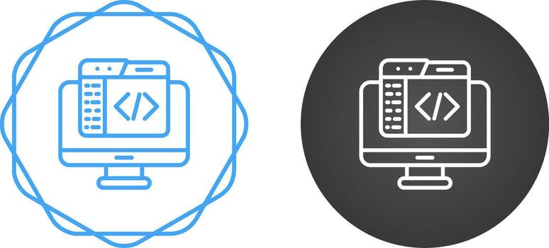 Code Editor Vector Icon
