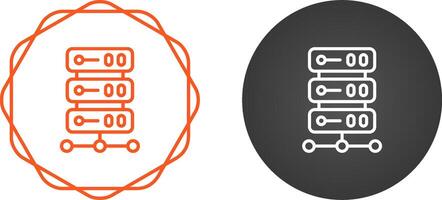 icono de vector de base de datos