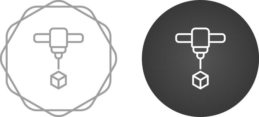 3d Printing Vector Icon