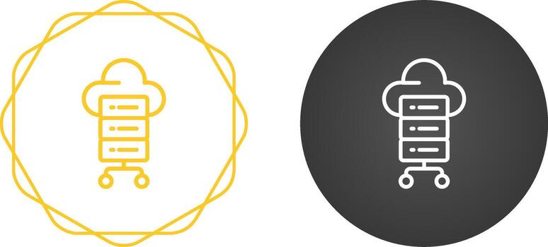 Cloud Computing Vector Icon