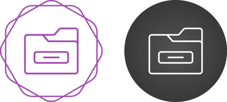 File Folder Vector Icon