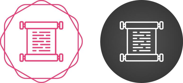 Scroll Vector Icon