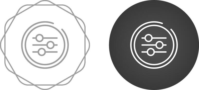 Equalizer Vector Icon