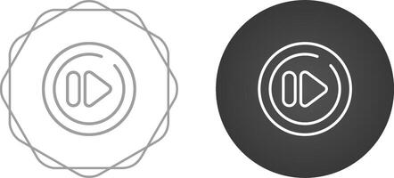 Next Track Circle Vector Icon