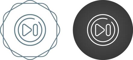 Fast Forward Circle Vector Icon