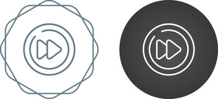 Video Next Track Circle Vector Icon