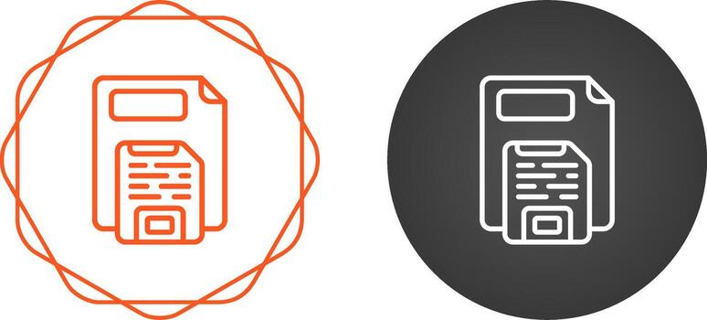 salvar botón vector icono