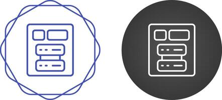icono de vector de servidor