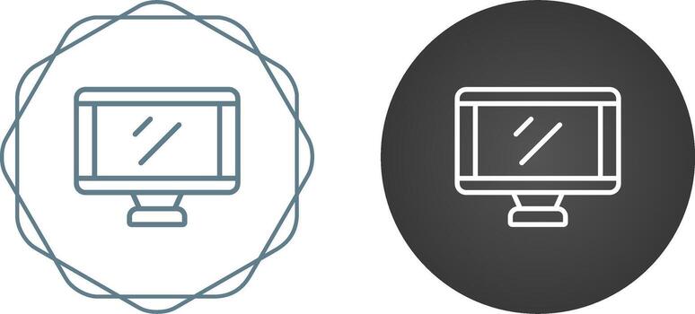 Monitor Vector Icon