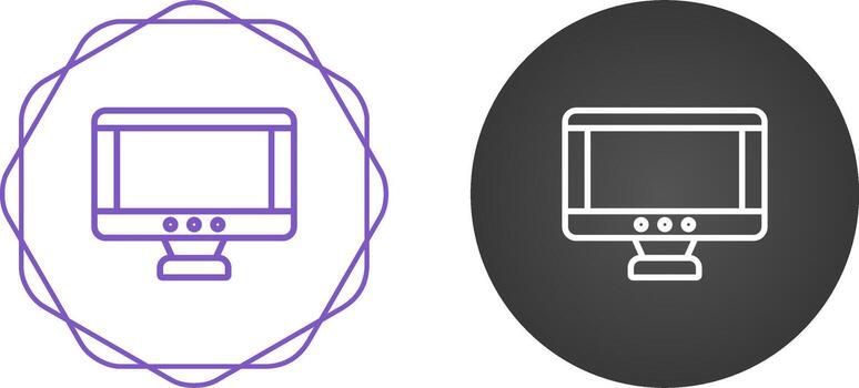 Monitor Vector Icon