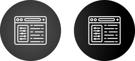 icono de vector de configuración