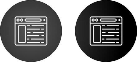 Browser Vector Icon