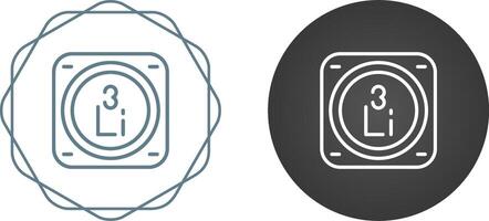 Lithium Vector Icon