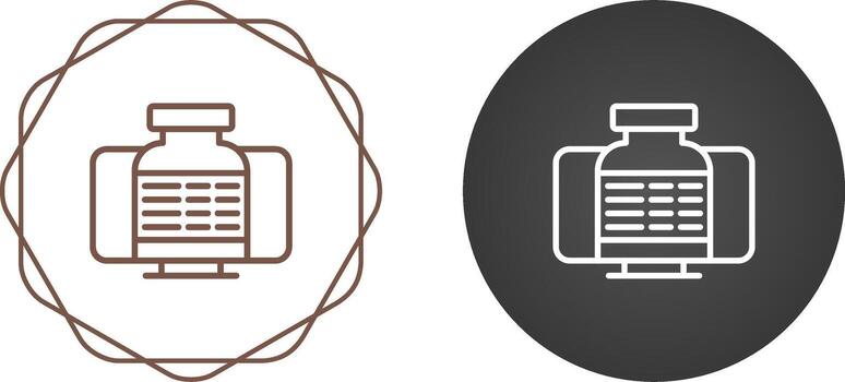 icono de vector de computadora
