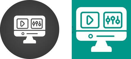 Video Editing Vector Icon