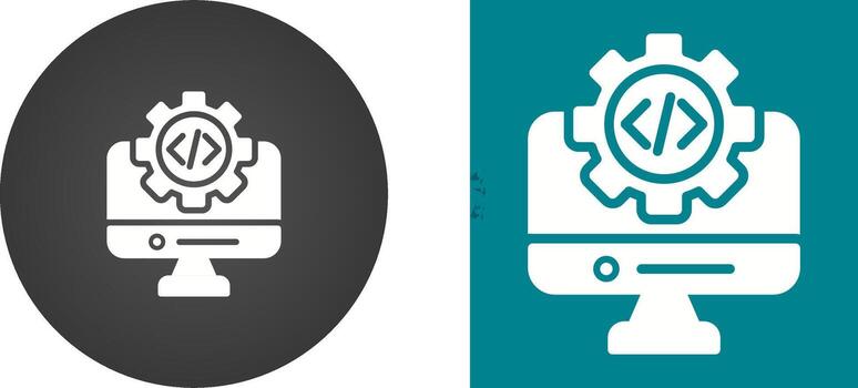 software desarrollo vector icono