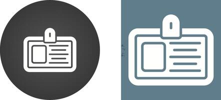 ID Card Vector Icon