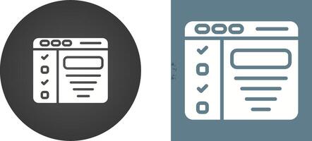 Design Brief Vector Icon