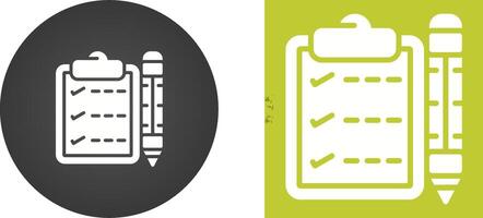 Writing pad Vector Icon