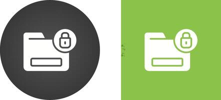 Document Encryption Vector Icon