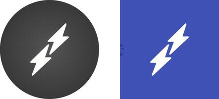 Lightning Vector Icon