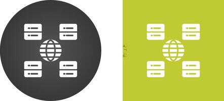 Content Delivery Network Vector Icon