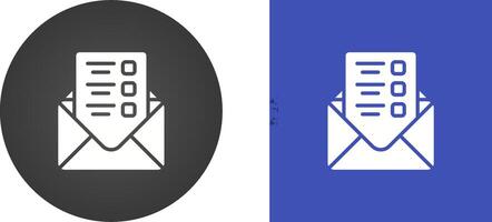 Mailing Lists Vector Icon