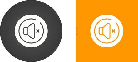 Mute Circle Vector Icon