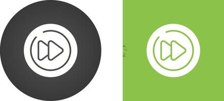 Video Next Track Circle Vector Icon