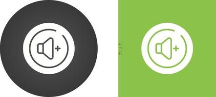 Volume Up Circle Vector Icon